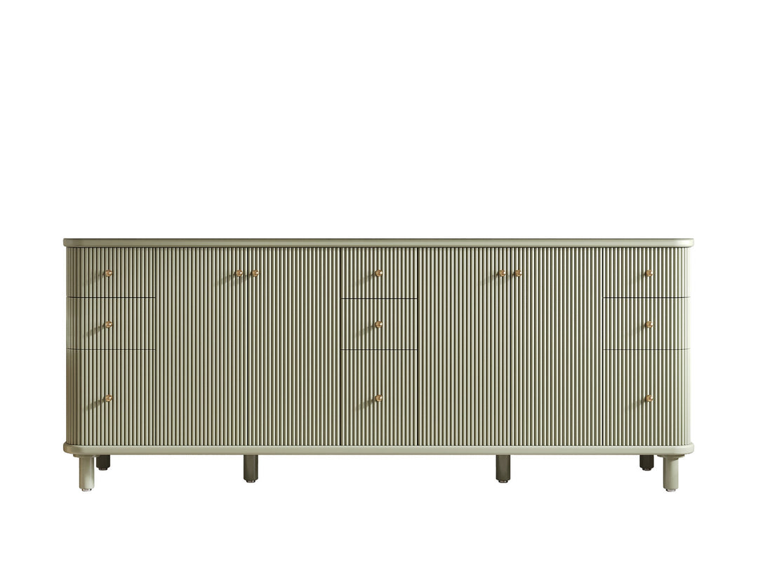 Miami 84 in. W x 22 in. D Double Sink Bathroom Vanity in Evergreen with Countertop - Cabinet Only