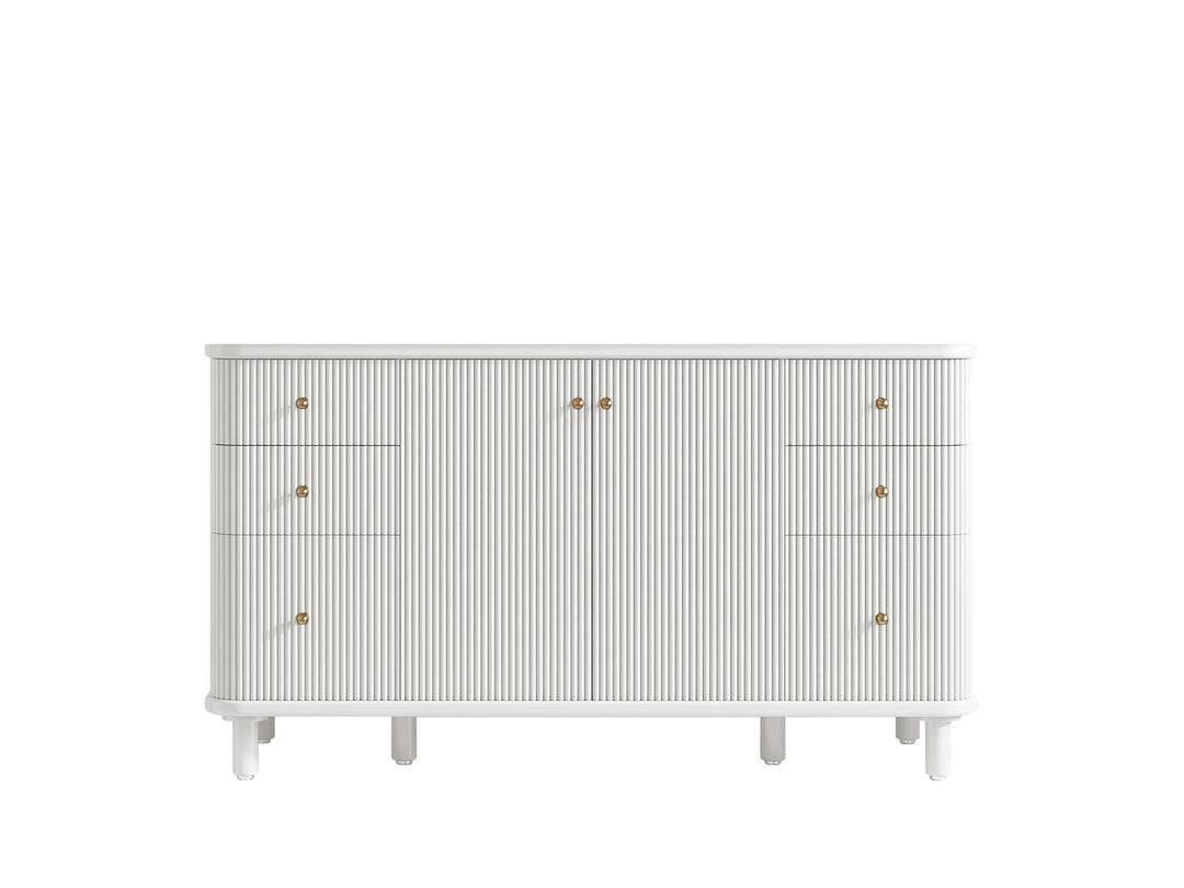 Miami 60 in. W x 22 in. D Single Sink Bathroom Vanity in White with Countertop - Cabinet Only