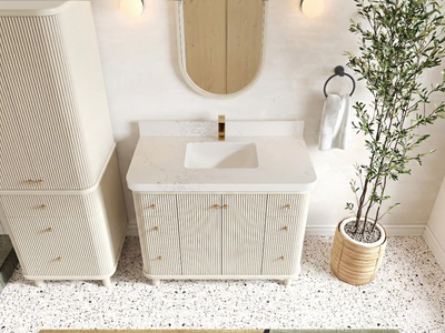 Miami 42 in. W x 22 in. D Single Sink Bathroom Vanity