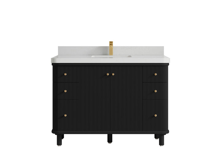 Miami 48 in. W x 22 in. D Single Sink Bathroom Vanity - photo 15