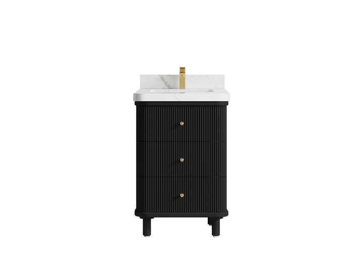 Miami 24 in. W x 22 in. D Single Sink Bathroom Vanity - photo 9