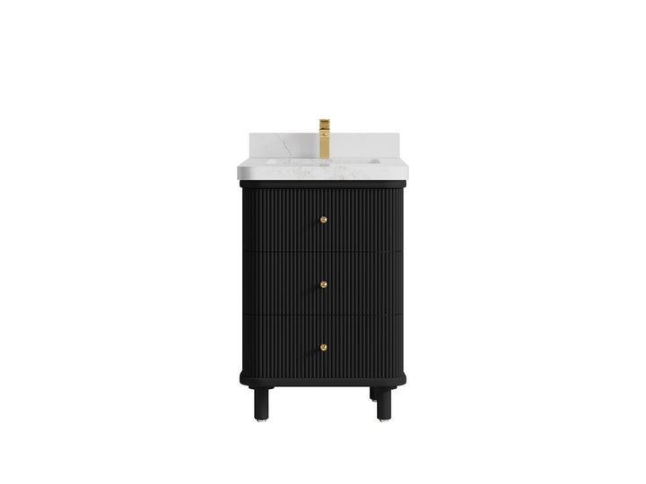 Miami 24 in. W x 22 in. D Single Sink Bathroom Vanity - photo 11