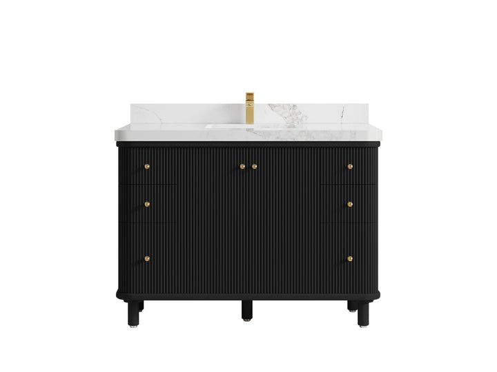 Miami 48 in. W x 22 in. D Single Sink Bathroom Vanity - photo 11