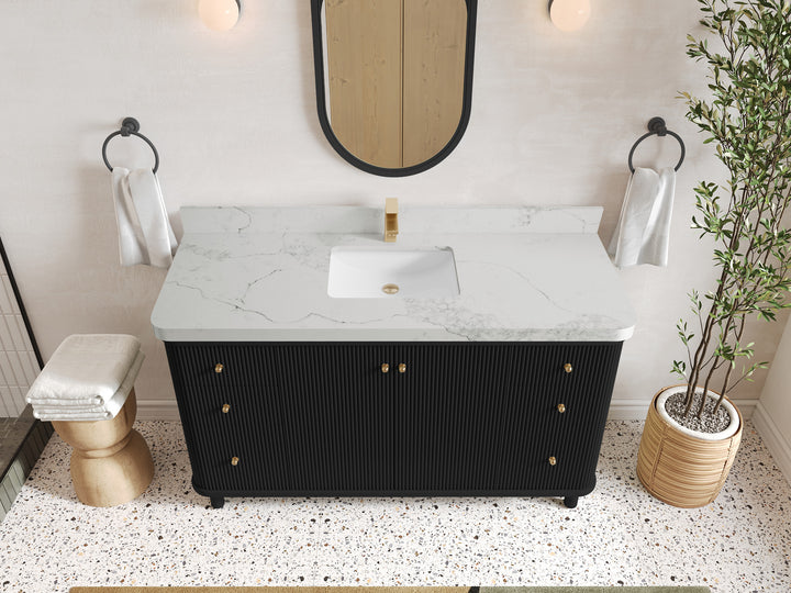 Miami 60 in. W x 22 in. D Single Sink Bathroom Vanity - photo 10