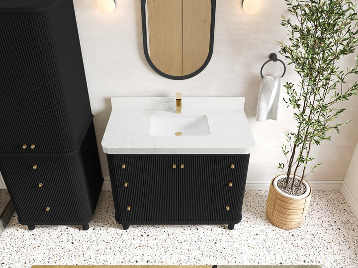 Miami 42 in. W x 22 in. D Single Sink Bathroom Vanity - photo 16