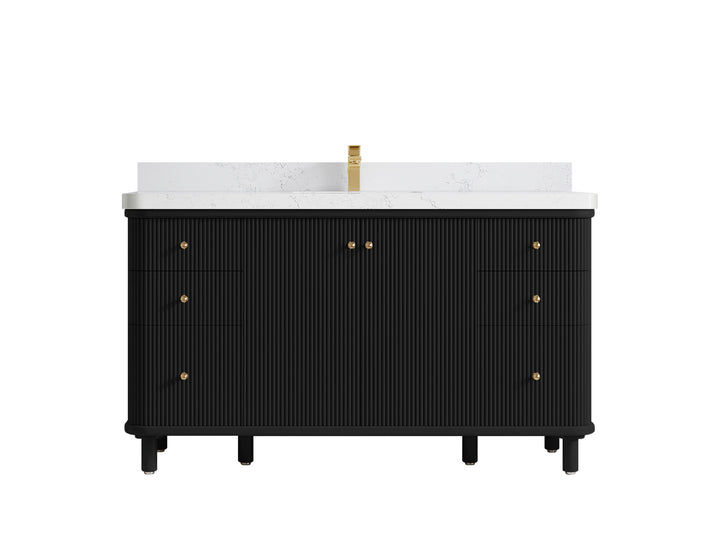Miami 60 in. W x 22 in. D Single Sink Bathroom Vanity - photo 17