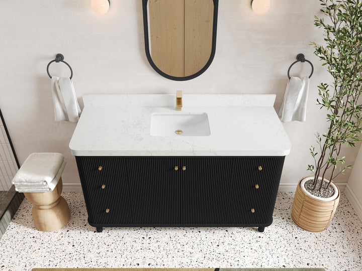Miami 60 in. W x 22 in. D Single Sink Bathroom Vanity - photo 16