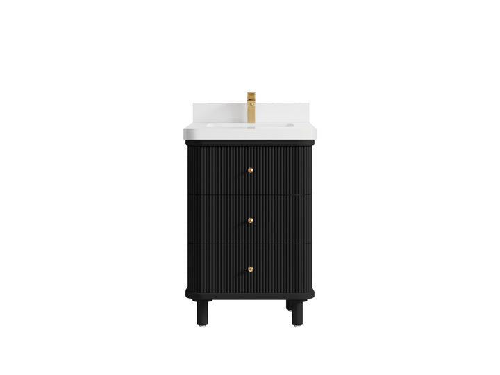 Miami 24 in. W x 22 in. D Single Sink Bathroom Vanity - photo 21