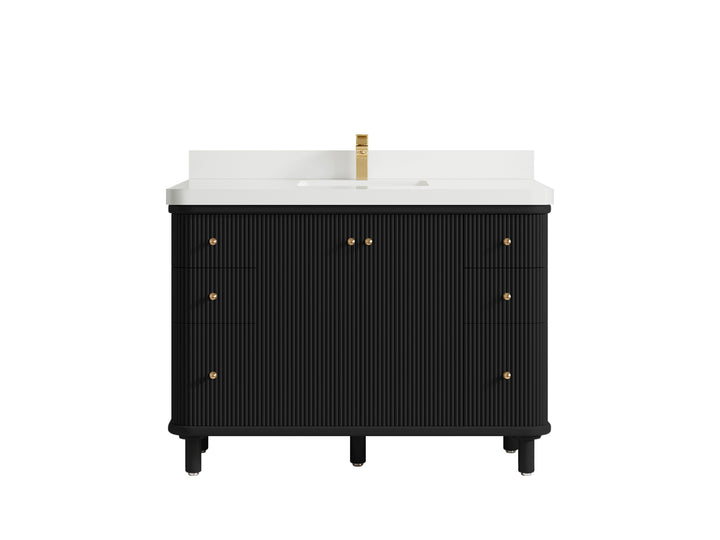 Miami 48 in. W x 22 in. D Single Sink Bathroom Vanity - photo 19