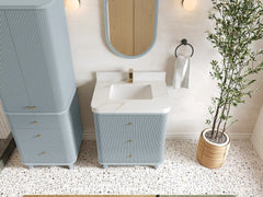 Miami 30 in. W x 22 in. D Single Sink Bathroom Vanity - photo 2