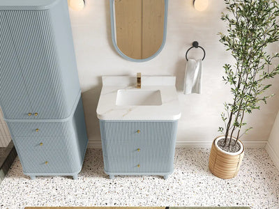 Miami 30 in. W x 22 in. D Single Sink Bathroom Vanity