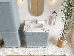 Miami Collection Bath Vanity - 36" W x 22" D with Center Sink - photo 2