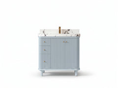 Miami 36 in. W x 22 in. D Center Sink Bathroom Vanity - photo 1
