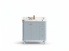 Miami Collection Bath Vanity - 36" W x 22" D with Center Sink - photo 1
