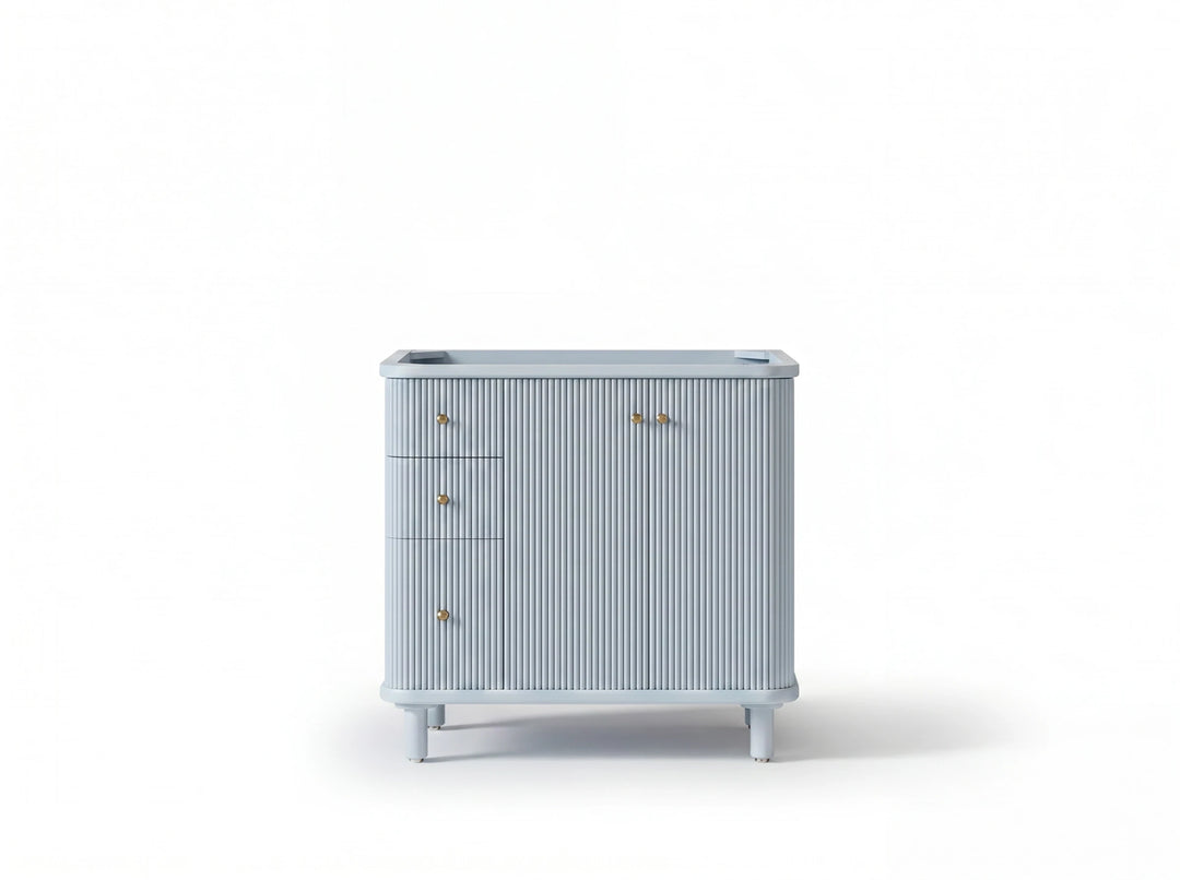 Miami 36 in. W x 22 in. D Center Sink Bathroom Vanity | 
              
                Blue Heather
                
                  
             - MIA_BLU_CA_LZ_36CR - photo №12