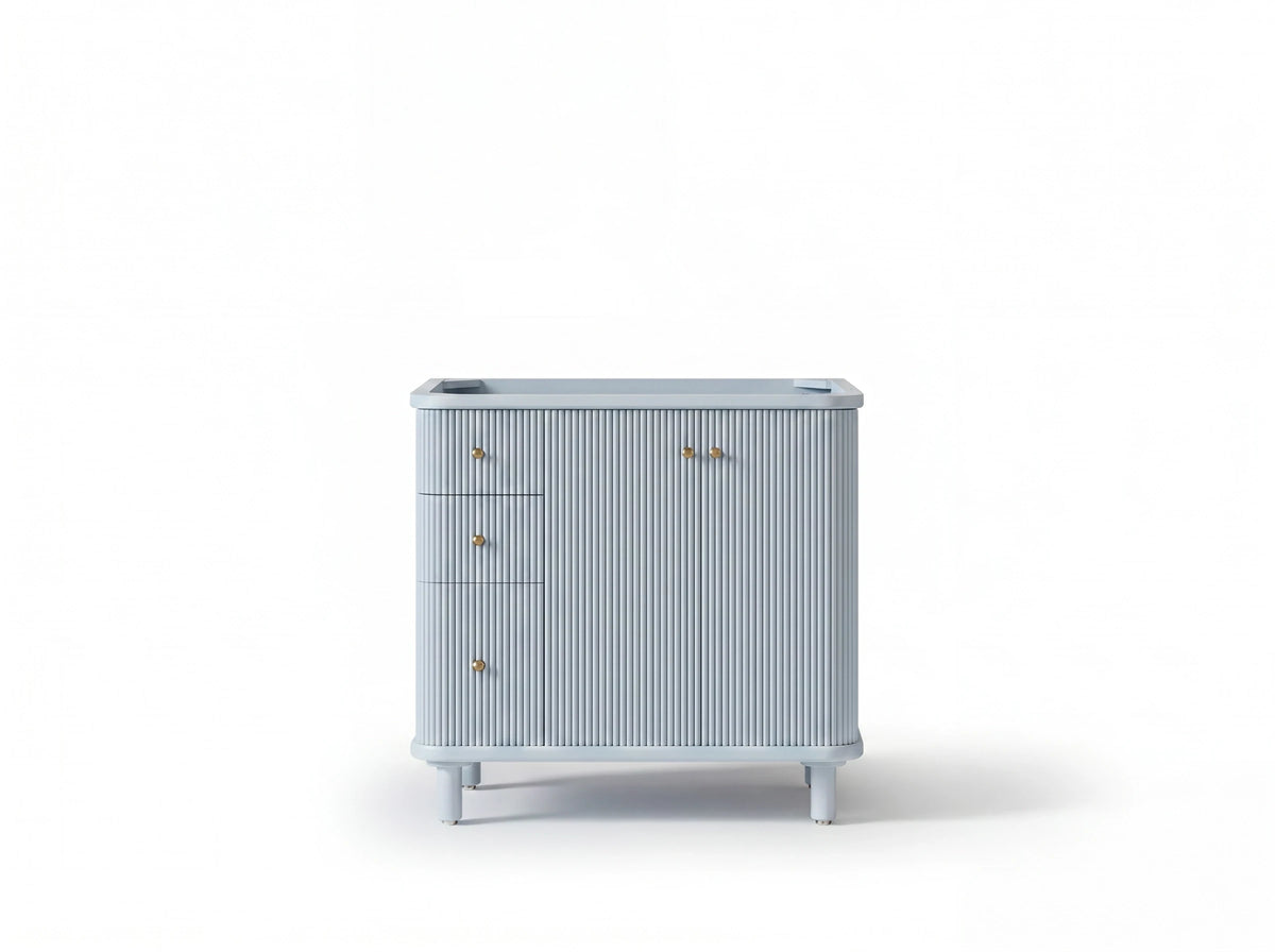 Miami 36 in. W x 22 in. D Center Sink Bathroom Vanity