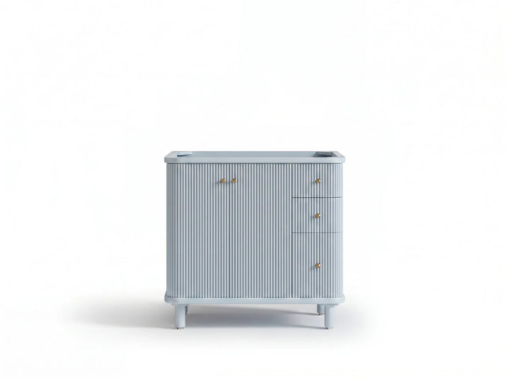 Miami 36 in. W x 22 in. D Left Offset Sink Bathroom Vanity - photo 13