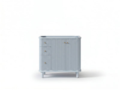 Miami 36 in. W x 22 in. D Right Offset Sink Bathroom Vanity