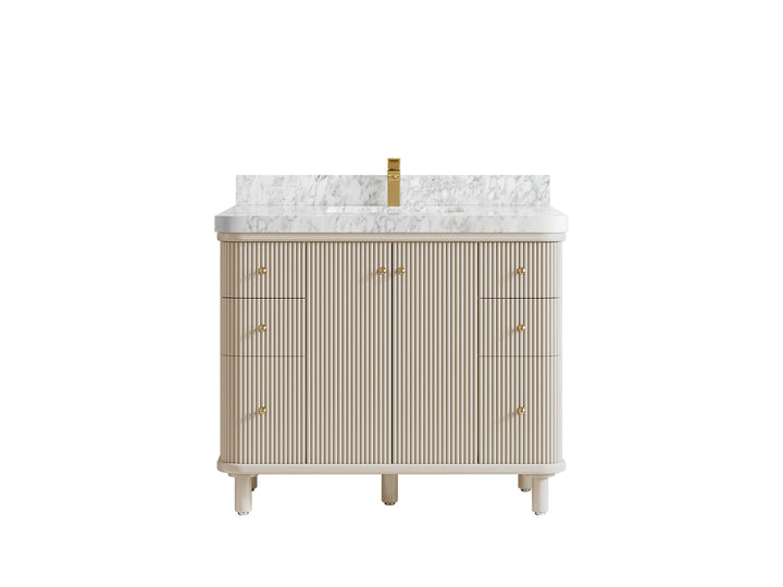 Miami 42 in. W x 22 in. D Single Sink Bathroom Vanity - photo 13