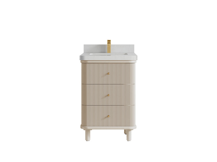 Miami 24 in. W x 22 in. D Single Sink Bathroom Vanity - photo 19