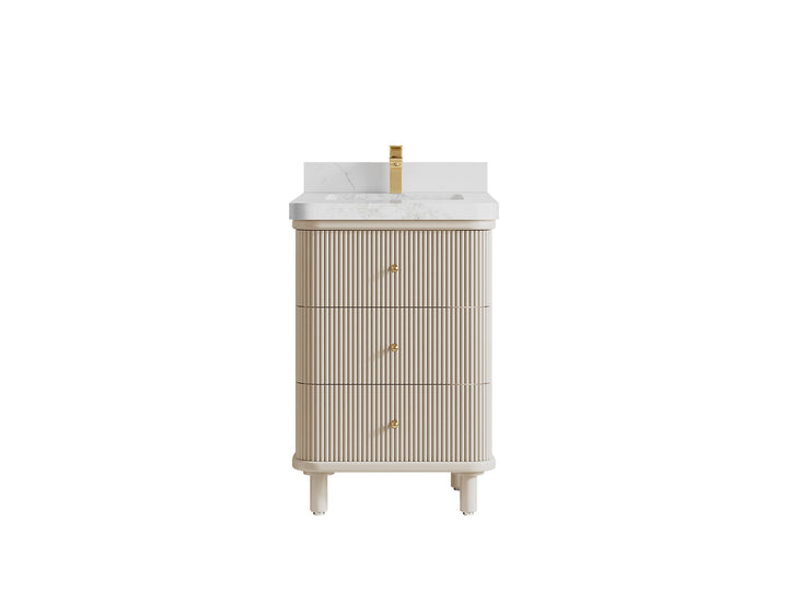 Miami 24 in. W x 22 in. D Single Sink Bathroom Vanity - photo 11
