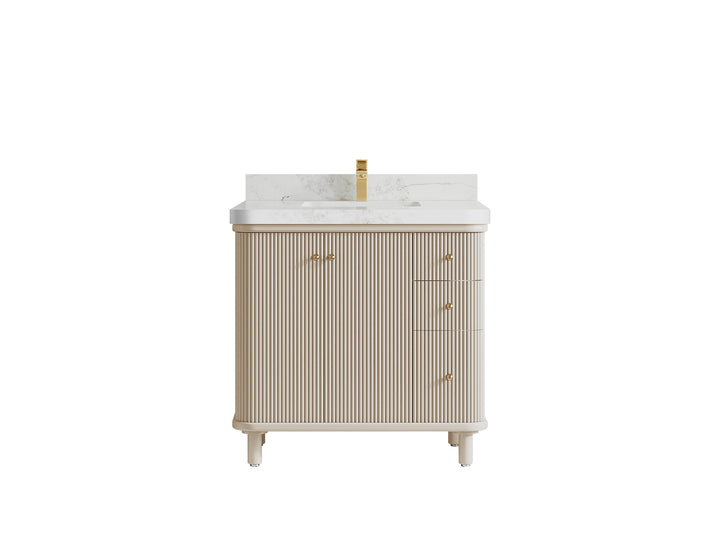 Miami Collection Bath Vanity - 36" W x 22" D with Center Sink - photo 10