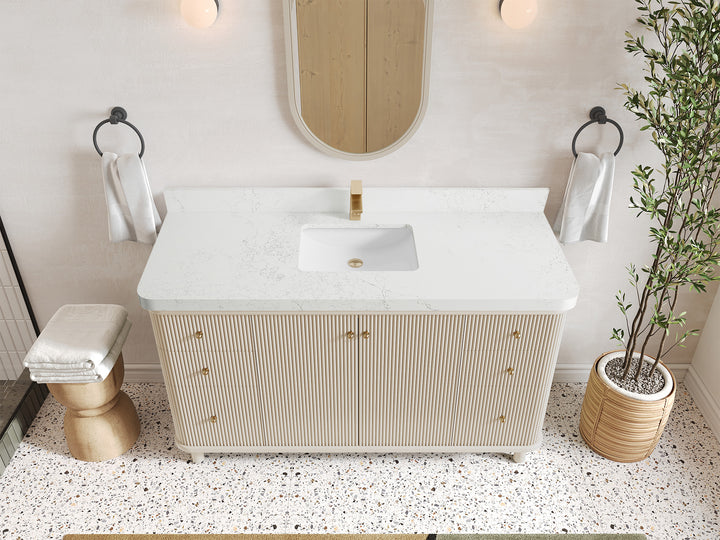 Miami 60 in. W x 22 in. D Single Sink Bathroom Vanity - photo 16