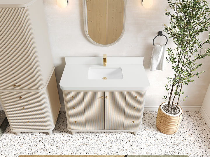 Miami 42 in. W x 22 in. D Single Sink Bathroom Vanity - photo 18