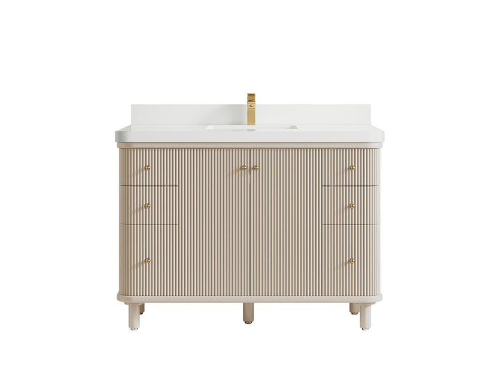 Miami 48 in. W x 22 in. D Single Sink Bathroom Vanity - photo 19
