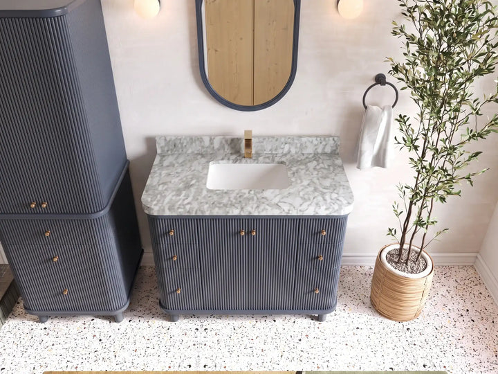 Miami 42 in. W x 22 in. D Single Sink Bathroom Vanity - photo 6
