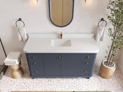 Miami 60 in. W x 22 in. D Single Sink Bathroom Vanity - photo 6