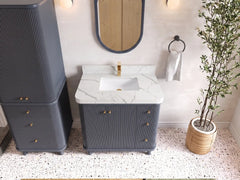 Miami Collection Bath Vanity - 36" W x 22" D with Center Sink - photo 4