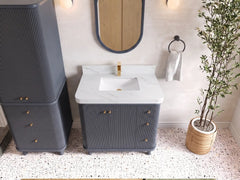 Miami Collection Bath Vanity - 36" W x 22" D with Center Sink - photo 9