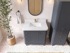 Miami 36 in. W x 22 in. D Center Sink Bathroom Vanity - photo 10