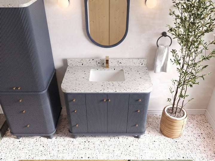 Miami 42 in. W x 22 in. D Single Sink Bathroom Vanity - photo 9