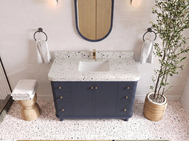 Miami 48 in. W x 22 in. D Single Sink Bathroom Vanity - photo 11