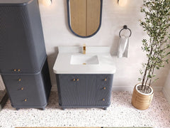 Miami Collection Bath Vanity - 36" W x 22" D with Center Sink - photo 13