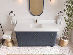 Miami 60 in. W x 22 in. D Single Sink Bathroom Vanity - photo 8