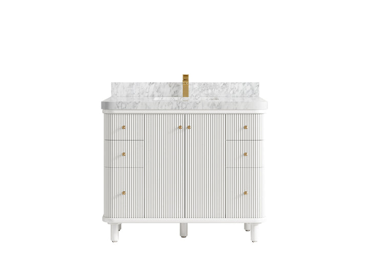 Miami 42 in. W x 22 in. D Single Sink Bathroom Vanity - photo 13