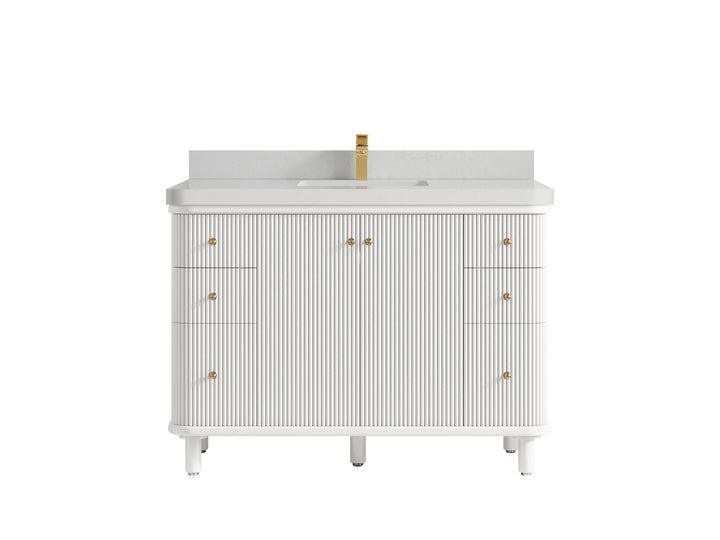 Miami 48 in. W x 22 in. D Single Sink Bathroom Vanity - photo 15