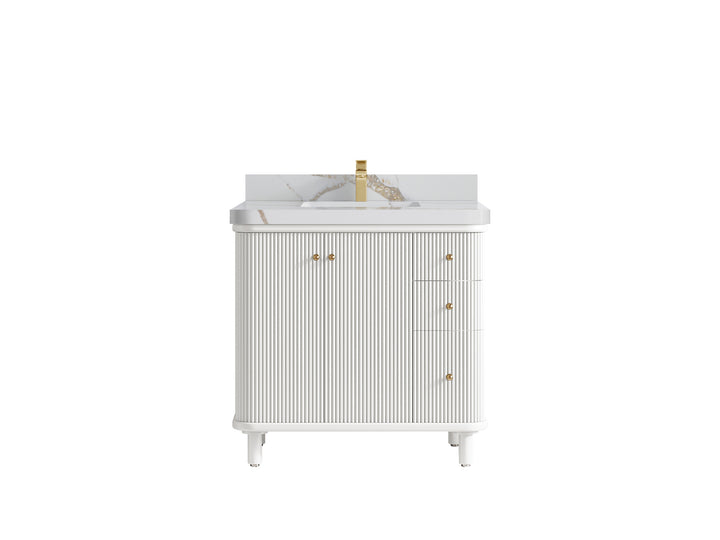 Miami Collection Bath Vanity - 36" W x 22" D with Center Sink - photo 20