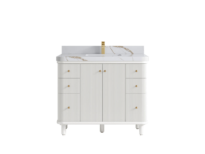 Miami 42 in. W x 22 in. D Single Sink Bathroom Vanity - photo 21