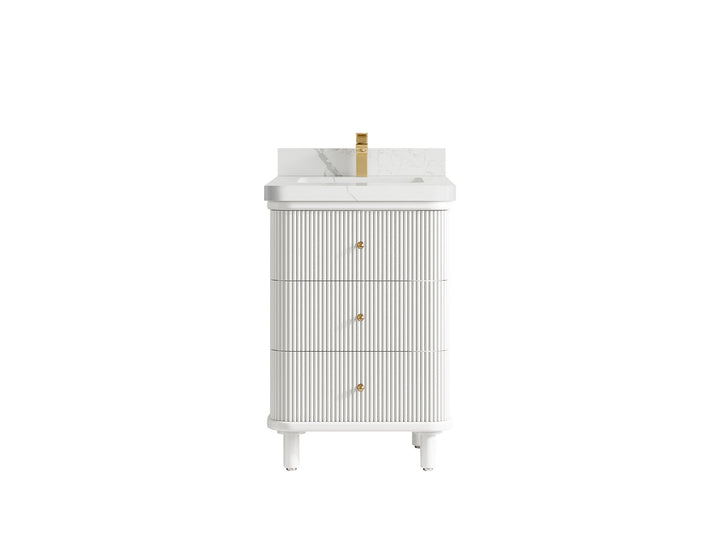 Miami 24 in. W x 22 in. D Single Sink Bathroom Vanity - photo 9