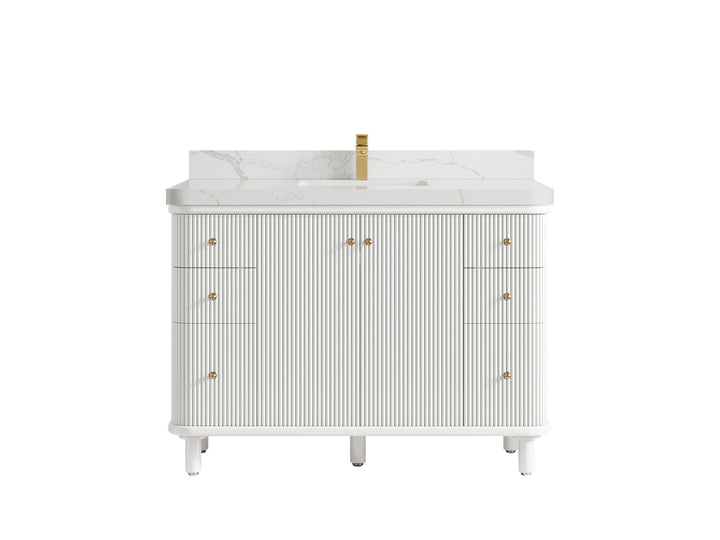 Miami 48 in. W x 22 in. D Single Sink Bathroom Vanity - photo 9