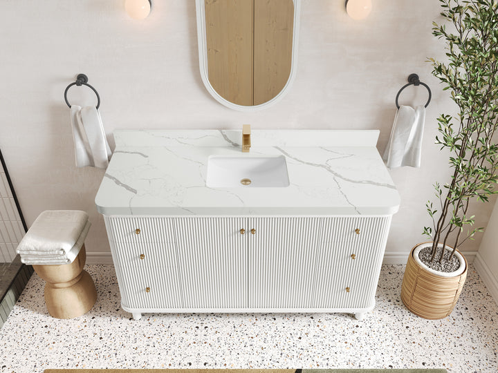 Miami 60 in. W x 22 in. D Single Sink Bathroom Vanity - photo 8