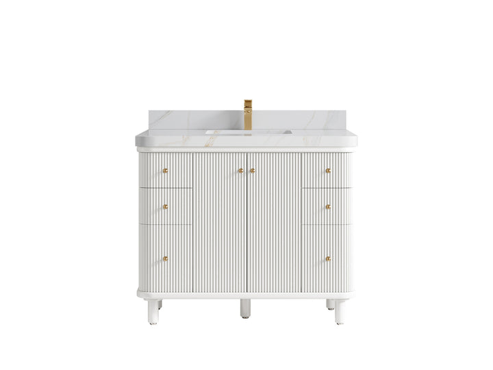 Miami 42 in. W x 22 in. D Single Sink Bathroom Vanity - photo 23