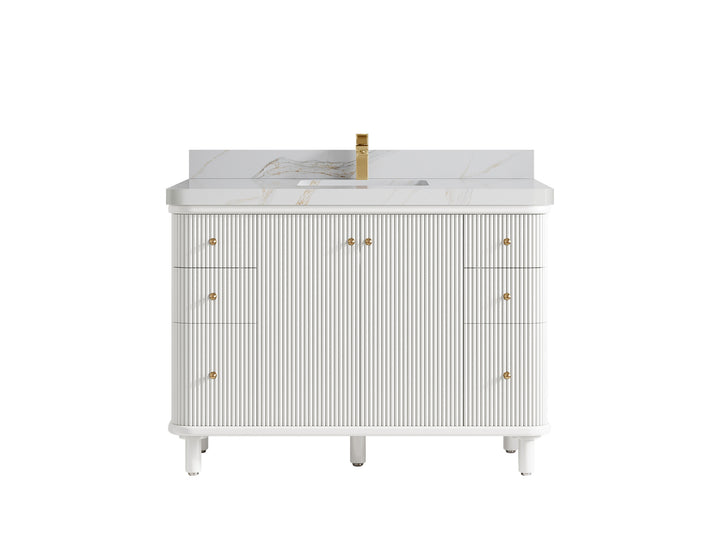 Miami 48 in. W x 22 in. D Single Sink Bathroom Vanity - photo 23