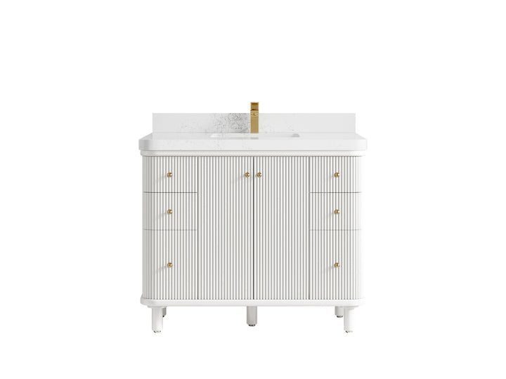 Miami 42 in. W x 22 in. D Single Sink Bathroom Vanity - photo 17