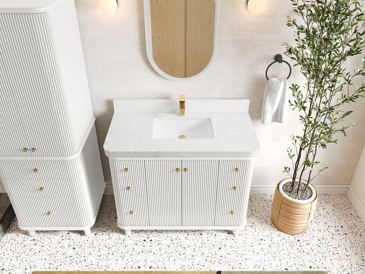 Miami 42 in. W x 22 in. D Single Sink Bathroom Vanity - photo 16