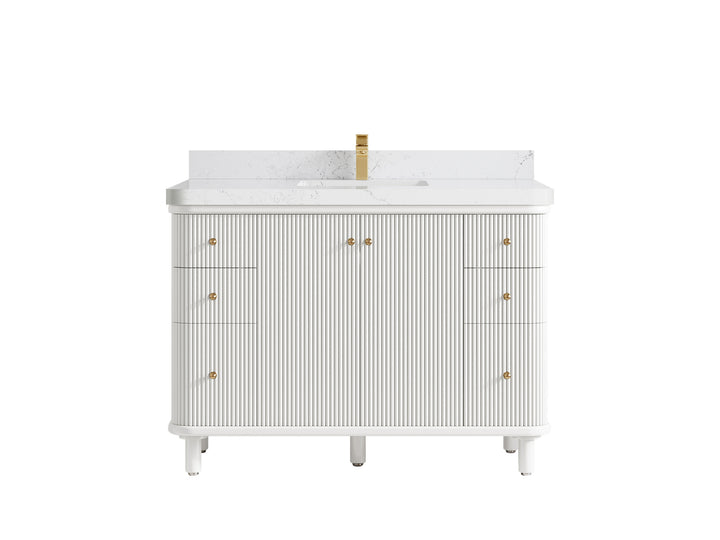 Miami 48 in. W x 22 in. D Single Sink Bathroom Vanity - photo 17